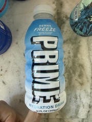 PRIME Hydration Berry Freeze 12oz Mini Bottle Rare New Drink Sam’s Club Flavor