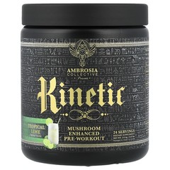 Kinetic™, Mushroom Enhanced Pre-Workout, Tropical Lime, 0.47 lbs (213.6 g)