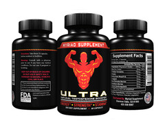 ~Ultra Testosterone Booster 90 Caplets = WEIGHT LOSS + ENERGY + ENHANCED FOCUS~