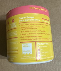 Eboost POW Pre-Workout Tropical Punch 242 grams EXP 11/2025