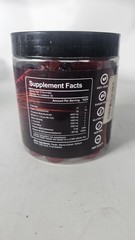 Creatine Monohydrate Gummies 120ct Sugar-Free Blackberry BCAA 9000 Mg Exp:6/2029