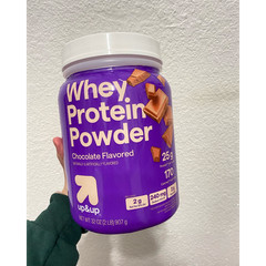 Whey Protein Powder – Chocolate – up&up™ – 32oz