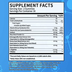 Testo Gummies, Supports Healthy Testosterone Level, Maximum Size Booster