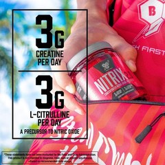 Bsn Nitrix 2.0 Workout Supplement Nitric Oxide Precursors 3G Creatine 3G L