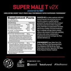 PERFORMIX SUPER MALE T V2X 120 Caps – Performance, Strength, Lean Muscle, Libido