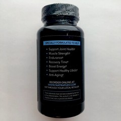 NATRAFLEX Velvet Antler 250mg 90 Caps Joints Strength Endurance￼ Recovery Energy