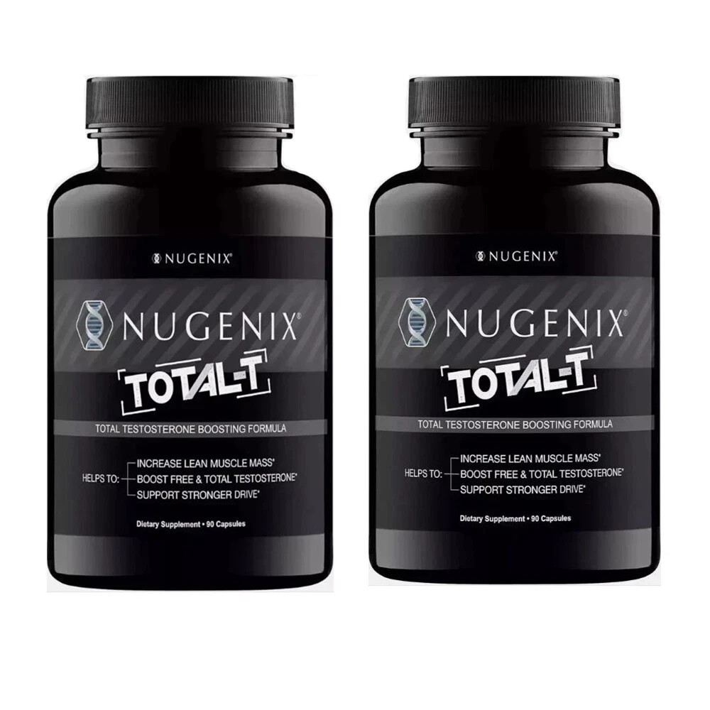 Nugenix Total-T Men Testosterone Booster Energy & Stamina 2x 90 Caps