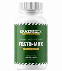 CrazyBulk Testo-Max Testosterone Booster – Bodybuilding Muscle Growth