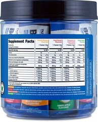 Nutricost BCAA+ Hydration Variety Pack (20 Stickpacks) – Gluten-Free