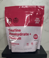 Old School Labs Creatine + Collagen Powder Unflavored No Sugar 30 Serv 243g