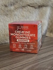 PRIME PERFORMANCE – Creatine Monohydrate Gummies 5000mg 150 Count Exp. 12/2025