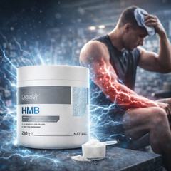 OSTROVIT HMB – Powder 210g – Regeneration muscle, training performance, strength