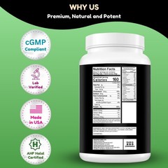 Delicious Creamy Vanilla Halal Whey Protein Powder 2Lbs | By SHIFAA NUTRITION