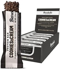 Barebells Protein Bars Cookies & Cream – 12 Count, 1.9oz Bars – Protein Snack…