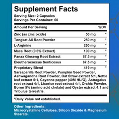 Testo Ultra For Men 30/60/120 Capsules Natural On Sale Testo Ultra