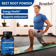 L-Arginine + L-Citrulline Extra Strength Nitric Oxide & Circulation Boost