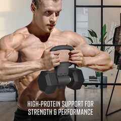 FitRx PoweRx Whey Protein Isolate Chocolate Brownie High Protein Powder 27g 6oz