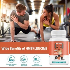 Leucine HMB Supplements 3000MG for Muscle Health & Recovery Support, Essentia…