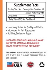 pre workout powder – GLUTAMINE POWDER 5000mg – energy supplement – 2 Cans
