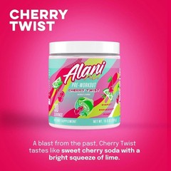 Amino Energy Cherry Twist Pre Workout – Endurance Supplement with 200mg Caffeine
