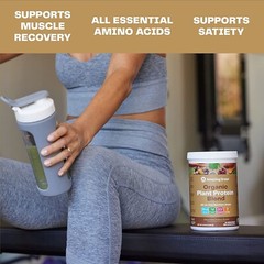 Amazing Grass Organic Plant Protein – NO SUGAR -18 Serv- Chocolate Peanut Butter