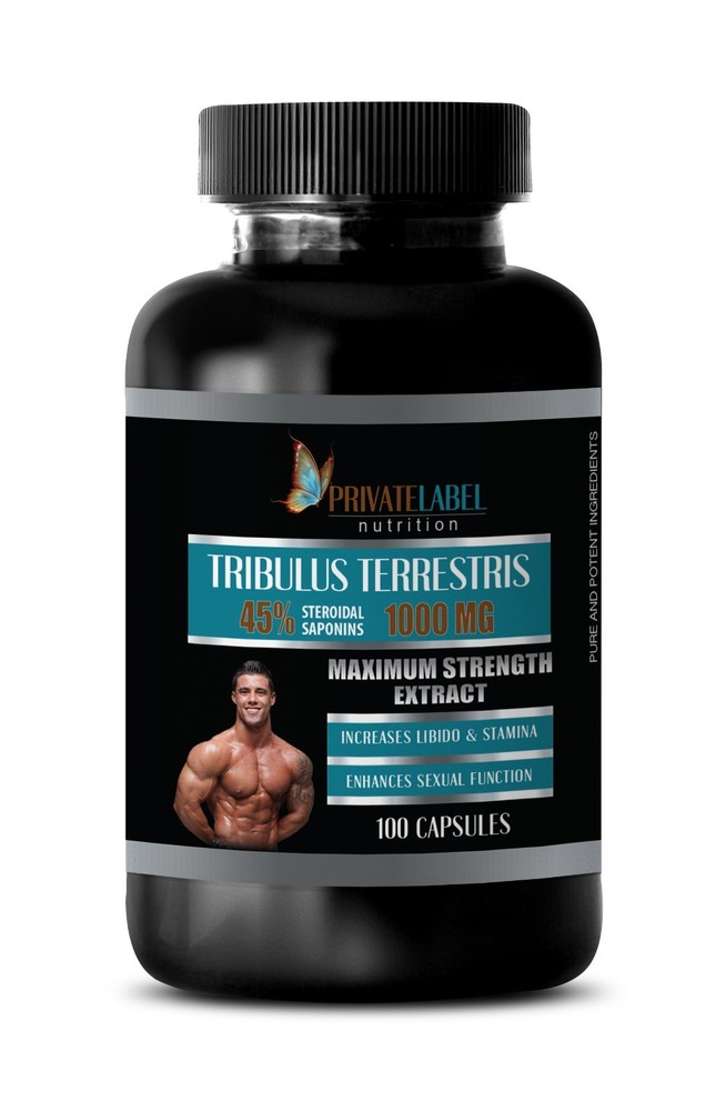 testosterone booster TRIBULUS TERRESTRIS 1000 bodybuilding supplements 100 Caps