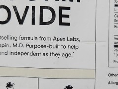 DAMAGED – Apex Labs Muscle Defense Vanilla Protein Shake 15 Servings – New