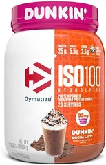 Dymatize ISO100 ISO-100 25g 1.4lb Hydrolyzed Whey Isolate 20 Servings 10 Flavors