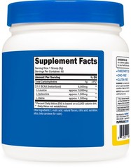 Nutricost BCAA 2:1:1 Powder (Pineapple) 60 Servings – 6G Per Serving