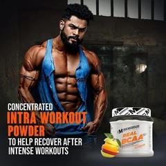 Bigmuscles Nutrition Real BCAA (Pack of 50 Servings) /TROPICAL MADNESS /250 gm