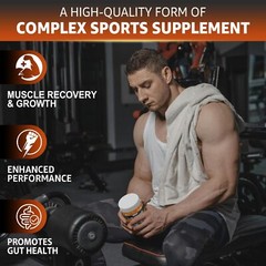 L-GLUTAMINE Gummies for Muscle Recovery Growth Potassium 1000mg NEXTDIA