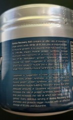 Inner Armour – AMINO RECOVERY 4:1:1 – Fruit Punch – 16 Servings – Exp 7/2025