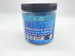 Cnthdi Creatine Monohydrate Gummies – Blueberry – Gluten-Free 6000mg 120 Count