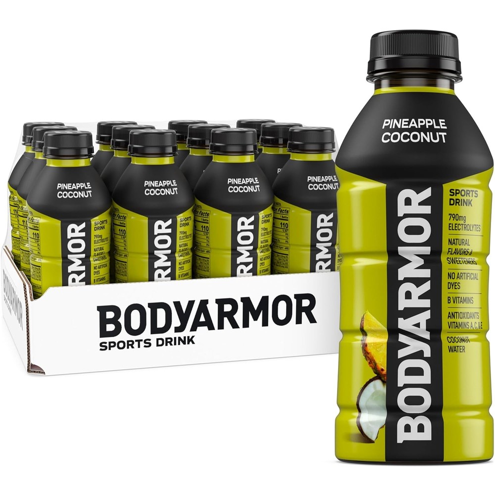 Pineapple Coconut Electrolyte Sports Drink 16 Fl Oz Hydration Beverage
