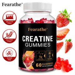 Creatine Monohydrate 5 g Boost Brain Function + Build Muscle