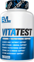 Evlution Nutrition VitaTest – Vitamin+Natural Testosterone Booster – 45 Servings