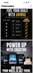 Animal x Smarties Edition Creatine Monohydrate HMB Powder 3g myHMB + 5g Creatine