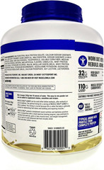 Gainer Protein Powder, Vanilla Creme, 32G Protein, 5 Pound