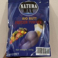 Natura Max Xtreme Mass High Protein 100% Natural Powder Strawberry 500g