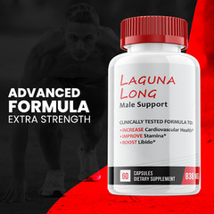 (5 Pack) Laguna Long Male Support Capsules, Mens Vitality Support (300 Capsules)