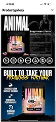 Animal x Smarties Edition Creatine Monohydrate HMB Powder 3g myHMB + 5g Creatine