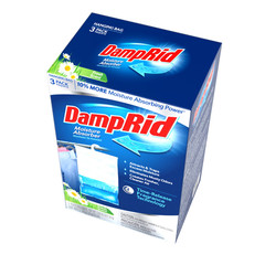 4 Pack DampRid 15.4 Oz. Fresh Scent Hanging Moisture Absorber