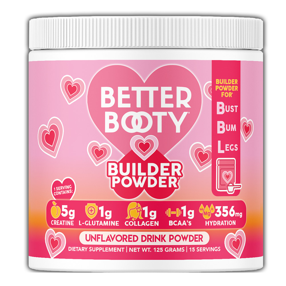 Better Booty Builder Powder Women’s Creatine w Collagen BCAA’s Drink 125G