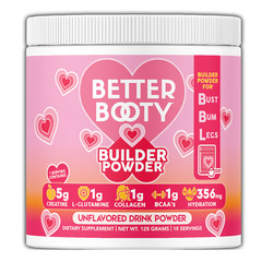 Better Booty Builder Powder Women’s Creatine w Collagen BCAA’s Drink 125G
