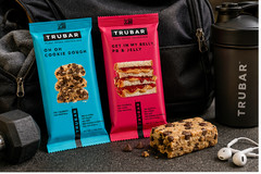 TRUBAR Plant Based Protein Bar Variety Pack Cookie Dough PB & Jelly 16 Bars