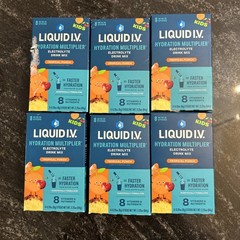 6 Liquid IVHydration Multiplier Electrolyte Drink Mix Kid Tropical Punch 10/26+