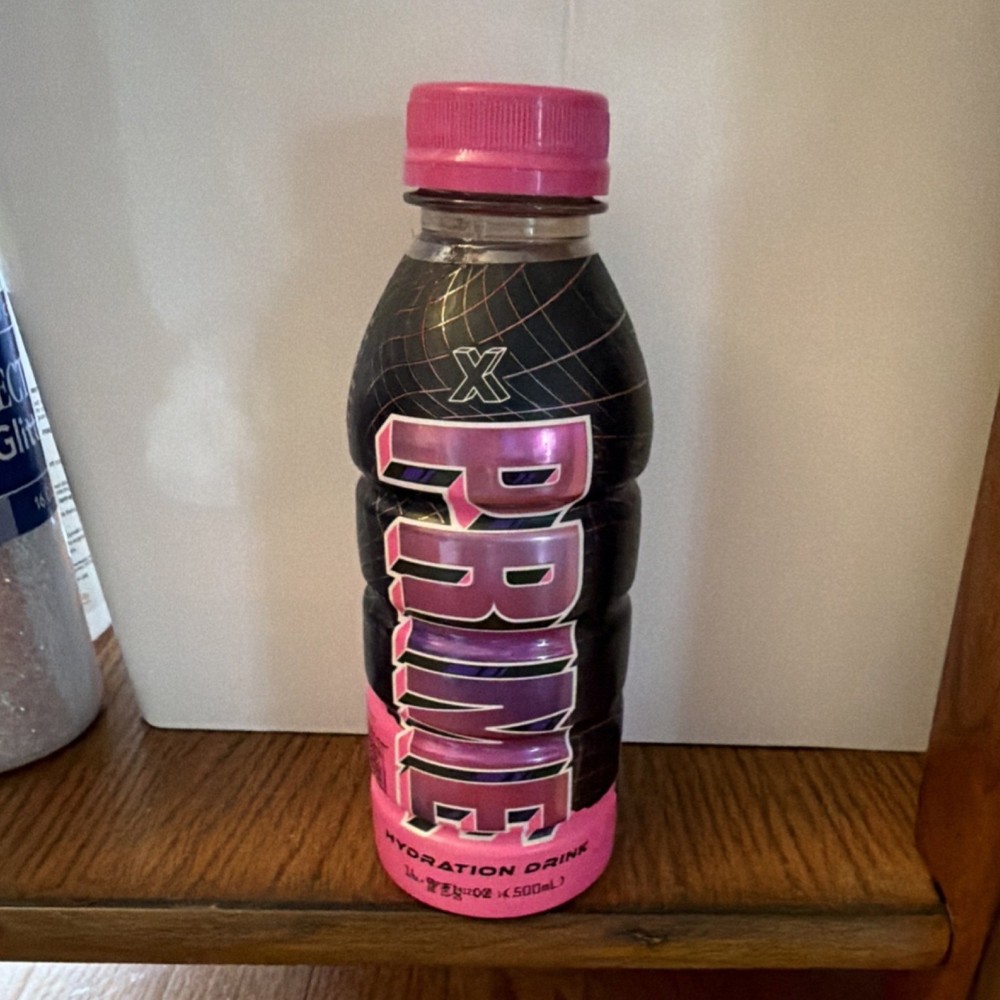 Prime Pink Hydration Drink 500mL Electrolytes Coconut Water Gluten-Free