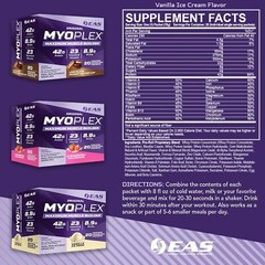 EAS Original Myoplex High Protein Meal Replacement 20 Individual Packs 6 Flavors