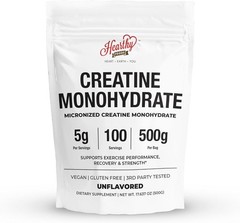 Creatine Monohydrate Micronized Powder 500g – 100 Servings, 5000mg Per Serving