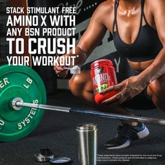 Amino X Muscle Recovery & Endurance Powder, BCAAs, 10 Grams of Amino Acids, K…